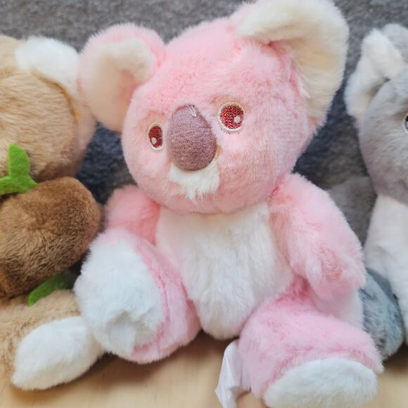 OUOZZZ Koala Family with 4 Babies Plush Playset Animals Stuffed Gift  Toddler - Picture 11 of 14
